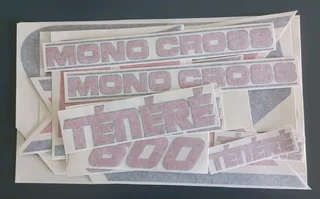 34L - 1983 Yamaha XT 600 graphics decals vinyl sticker set