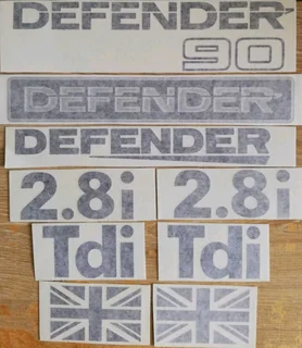 Land Rover Defender 90 2.8i decals stickers graphics kit
