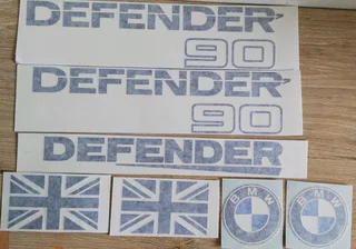 Land Rover Defender 90 2.8i decals stickers graphics kit