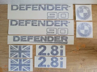 Land Rover Defender 90 2.8i decals stickers graphics kit