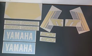 Decal kit for a 1985 Yamaha IT 200