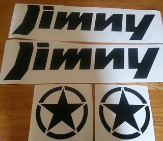 Suzuki Jimny vehicle graphics / vinyl cut stickers