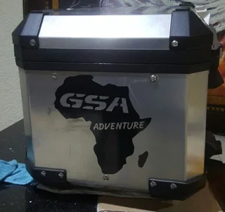 BMW R1200 GS pannier decals stickers / vinyl cut graphics