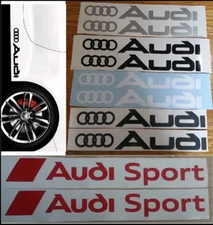 Audi side decals stickers / vinyl cut graphics