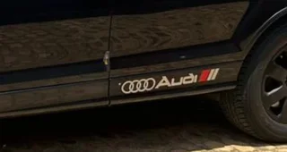 Audi side decals stickers / vinyl cut graphics