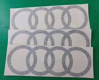 Audi side decals stickers / vinyl cut graphics