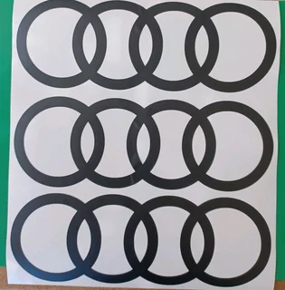 Audi side decals stickers / vinyl cut graphics