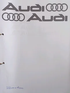 Audi side decals stickers / vinyl cut graphics
