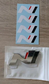 Pair off Hyundai side stickers decals graphics