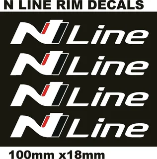 Pair off Hyundai side stickers decals graphics