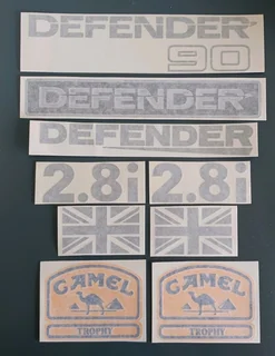 Land Rover Defender 2.8i stickers decals graphics