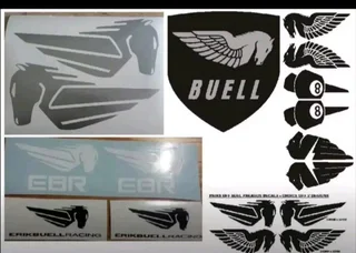 Buell stickers decals vinyl graphics
