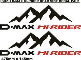 Isuzu decals stickers graphics