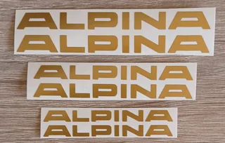 BMW Alpina caliper stickers decals badges emblems