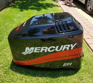 Mercury 25 sea pro outboard motor cowl decals stickers