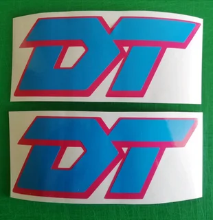 1992 Yamaha DT 50 decals stickers / vinyl cut graphics set