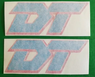 1992 Yamaha DT 50 decals stickers / vinyl cut graphics set