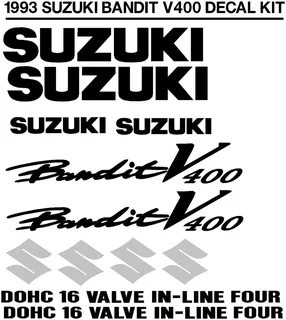 1993 Suzuki Bandit V400 stickers decals graphics