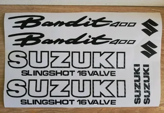 1993 Suzuki Bandit V400 stickers decals graphics
