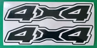 Pair of Ford Ranger 4X4 decals stickers / vinyl cut graphics
