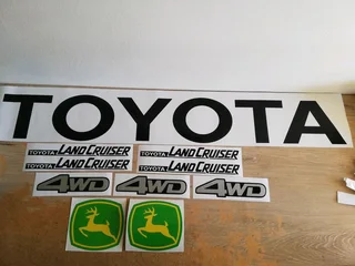 1979 Toyota Land Cruiser decals sticker kits