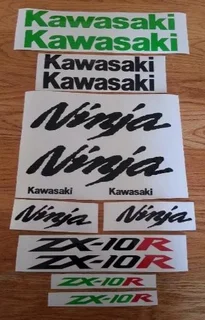 2008 Kawasaki ZX 10R stickers decals vinyl graphics kits