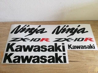 2008 Kawasaki ZX 10R stickers decals vinyl graphics kits