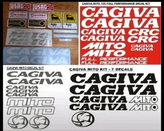 Cagiva Mito stickers decals vinyl graphics kits