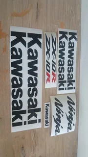 Kawasaki ZXR Moto GP sponsor sticker decals kits