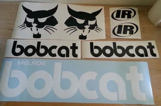 Bobcat S175 Skid Steer stickers decal sets