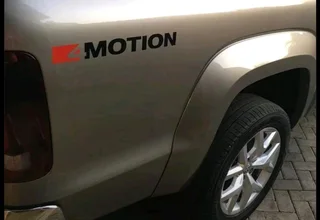 4 MOTION Amarok side decals graphics vinyl cut stickers