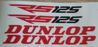 Aprilia RS 125 decals stickers / vinyl cut graphics sets