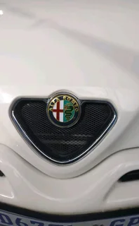 Alfa Romeo bonnet boot emblem badge. Size 74mm diameter