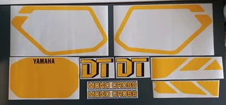 DT 200R Yamaha decals stickers graphics sets