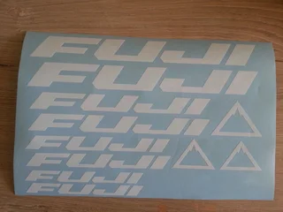 FUJI bicycle frame decals stickers kits