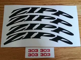 ZIPP bicycle wheel set rim decals stickers kits