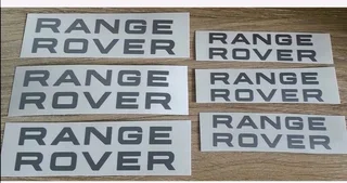 Set off 6 Range Rover brake caliper decals / vinyl cut stickers