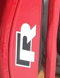 Set off 10 VW R logo golf polo scirocco brake caliper decals stickers