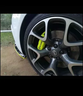 Brembo brake caliper vinyl cut decals stickers - Set off 8