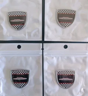 Mini JCW 3D chrome front grille badge / emblem