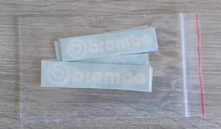 Brembo brake caliper decals stickers - Set off 8
