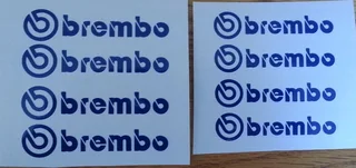Brembo brake caliper decals stickers - Set off 8