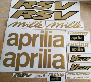 Aprilia RSV Mille decals stickers / vinyl cut graphics kits