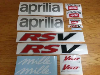 Aprilia RSV Mille decals stickers / vinyl cut graphics kits