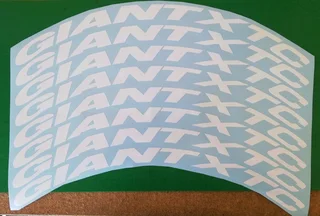 Giant rim stickers decals graphics