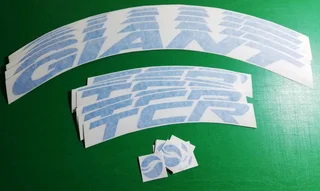 Giant rim stickers decals graphics