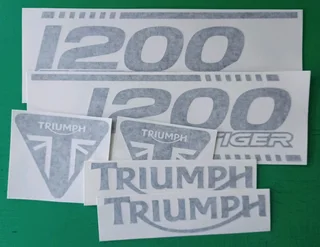 2018 Triumph Tiger 1200 XCa decals stickers vinyl graphics set