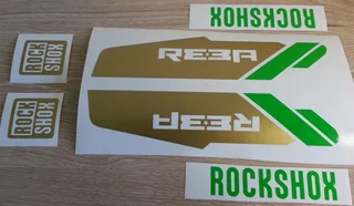 Rock Shox fork vinyl cut decals stickers graphics