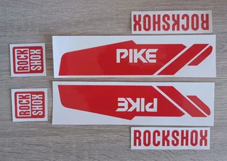 Rock Shox fork vinyl cut decals stickers graphics
