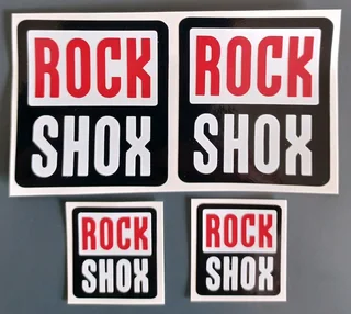 Rock Shox fork vinyl cut decals stickers graphics